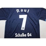 Schalke 04 Raul Gonzalez 2010-12 Season Retro Football Jersey Trikot Soccer Shirt